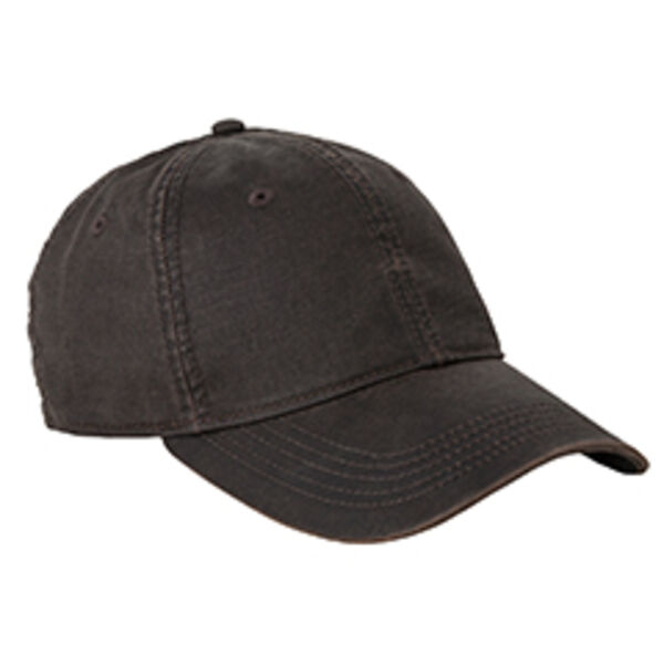 Landmark Unstructured Low-Profile Waxy Canvas Hat Thumbnail