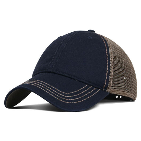 Garment Washed Cotton Mesh Back Hat Thumbnail