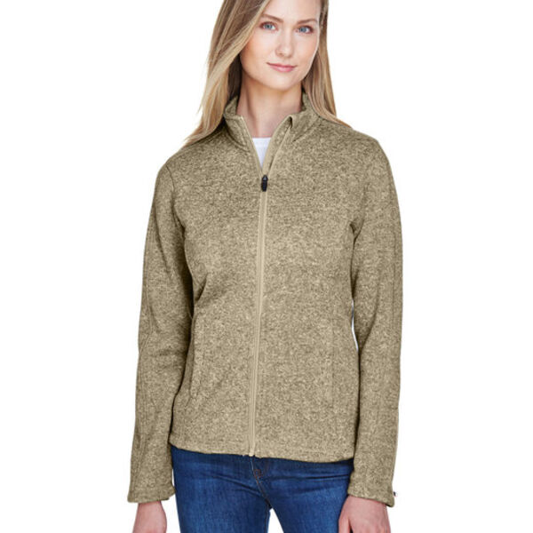 Ladies' Bristol Full-Zip Sweater Fleece Jacket Thumbnail