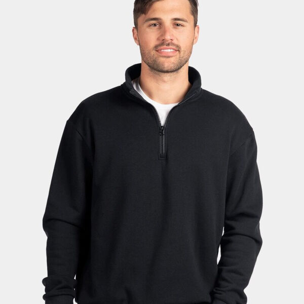 Unisex Fleece Quarter-Zip Pullover Thumbnail
