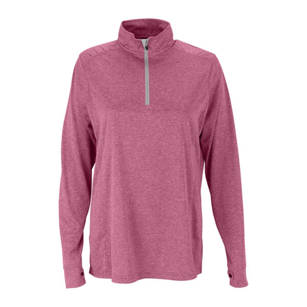 Women?s Vansport? M�lange 1/4-Zip Tech Pullover Thumbnail