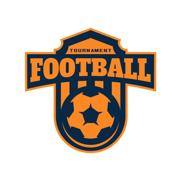 Football Tournament logo template Thumbnail