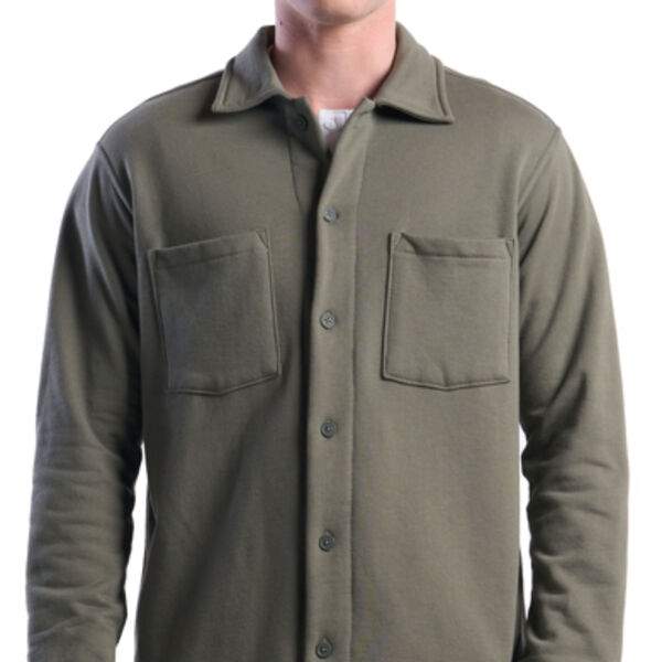 Organic Fleece Overshirt (Canadian Made) Thumbnail
