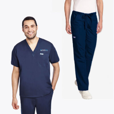 BUNDLE Scrub Top & Bottom Thumbnail