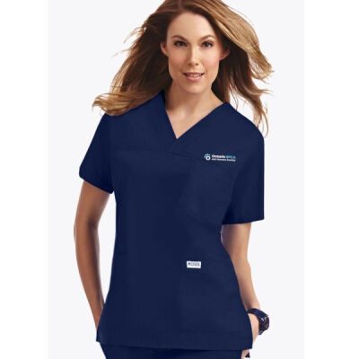 Women's Scrub V-neck Top Thumbnail