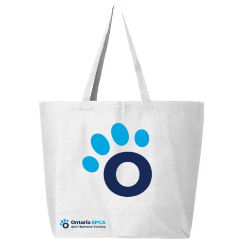 25L Jumbo White Tote Bag Thumbnail