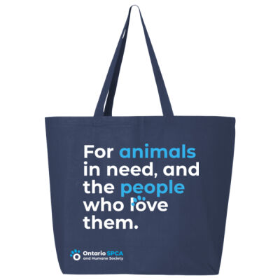 25L Jumbo Navy Tote Bag Thumbnail