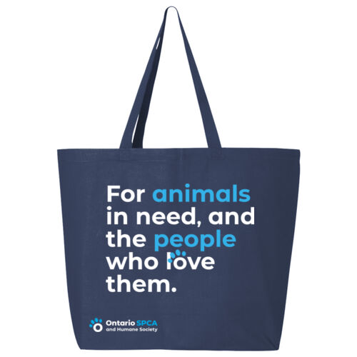 25L Jumbo Navy Tote Bag Thumbnail