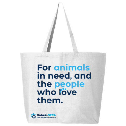 25L Jumbo White Tote Bag Thumbnail